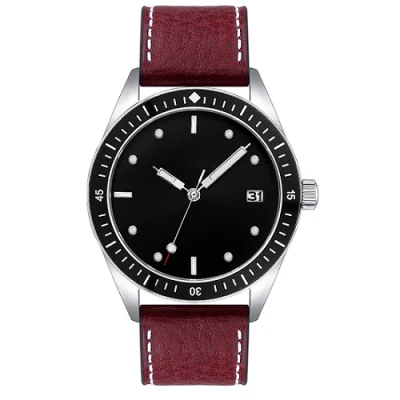 Mnimalist custom fashion brand your name dress watch men