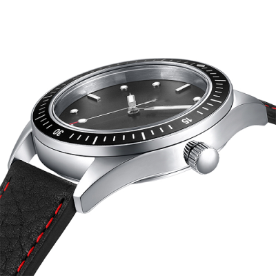 Mnimalist custom fashion brand your name dress watch men