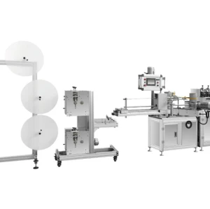 Paper straw making machine with auto paper splicing system