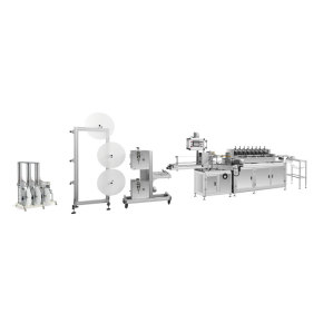 Paper straw making machine with auto paper splicing system