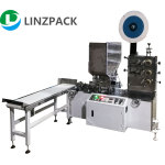 Single paper straw packaging machine