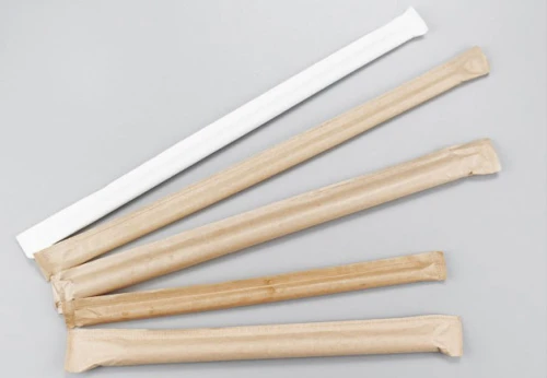 Single paper straw packaging machine