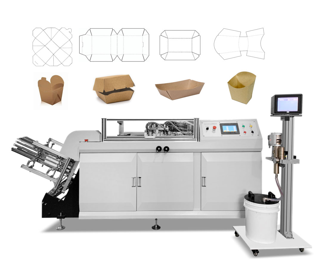 Burger packaging best sale machine