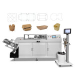 Paper burger box making machine