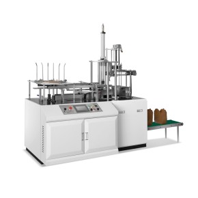 Paper thermo forming machine