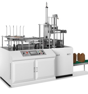 Paper thermo forming machine