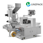 Bulk paper straw packaging machine