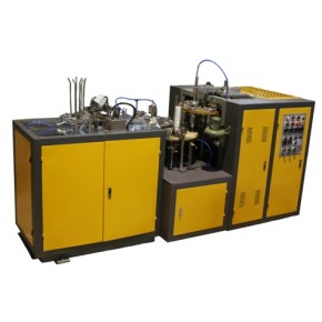 Paper cup making machine