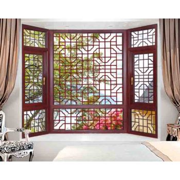 98 Thermal break Casement Window with mosquito net
