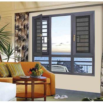 108 Thermal break Casement Window with mosquito net