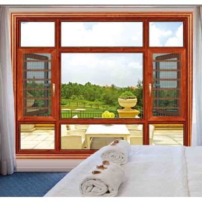 137 Thermal break Casement Window with mosquito net