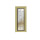 washroom golden yellow door