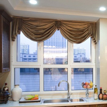 Double Tempered Glass Alu Aluminum  Bay and Bow Window
