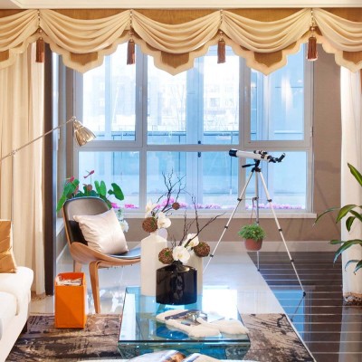 Double Tempered Glass Alu Aluminum  Bay and Bow Window