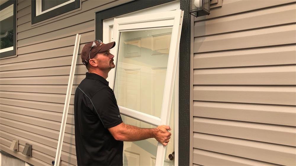 the installation process and precautions of aluminum doors
