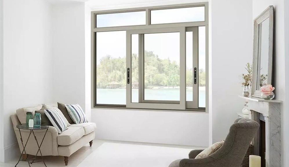  the steps to correctly install the aluminum sliding window
