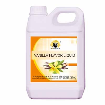 Concentré liquide aromatisé à la vanille