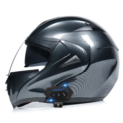 Flip Up Motorcycle Helmet with Bluetooth