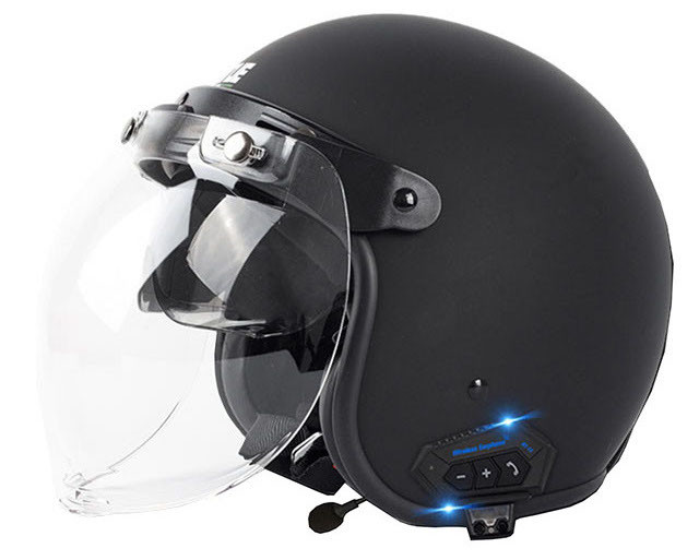 vintage open face helmet