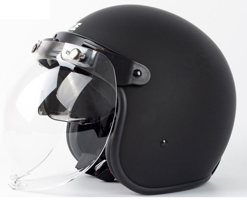 vintage open face helment