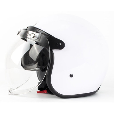 Three Quarter (3/4) Motorcycle Helmet with Face Shield