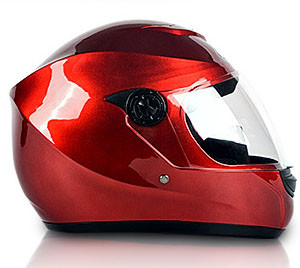 full face motorcycle helmet