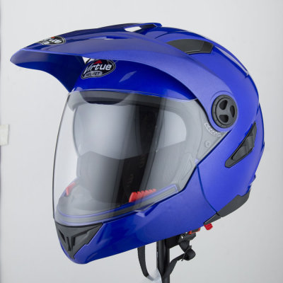 Youth Dirt Bike Helmets Vega blue ATV Lightweight Modular Motorcycle Helmet Adult Full Face Helmets