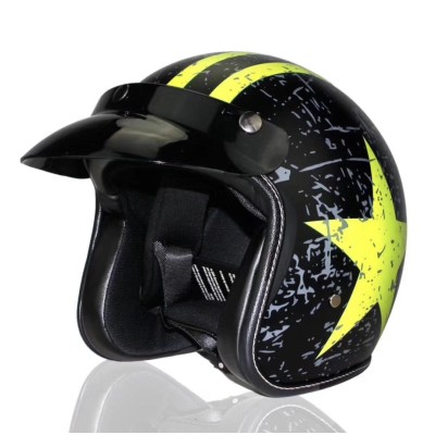 Cool Old Fashioned Motorcycle Helmet Vintage Simpson 1970s Biker Classic Steampunk Helmets DMD Retro