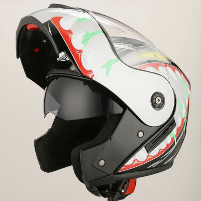 Modular Motorcycle Helmets SHOEI EVO DOT helmet Flip Up Techno 2.0 Sena Bluetooth Helmet DOT
