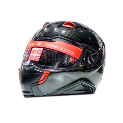 DOT ECE Full Face Motocross Helmet, Lightweight Fiberglass/Carbon Fiber Composite Motor Helmets