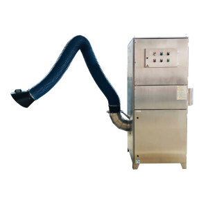 Portable Welding Smoke Extractor with Flexible Arm and Hood