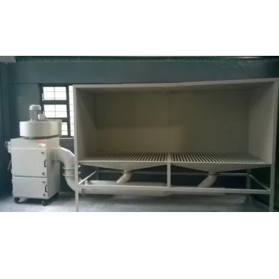 Central Dust Collection System for Polishing, Sanding, Grinding and Welding, Working Booth Dust Collector