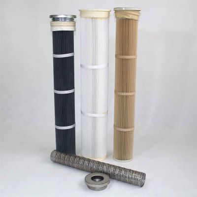 Pleated Dust Collector Filters, Cartridge Dust Collector Polyester Replacement Filter