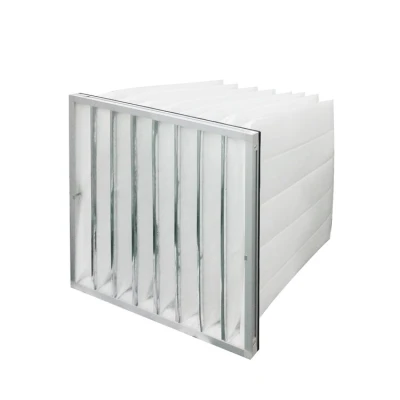 Best HVAC Air Filter, Pocket Air Filter Medium Efficiency Bag Filters, 23x23 Inch HVAC Filter replacement For AHU