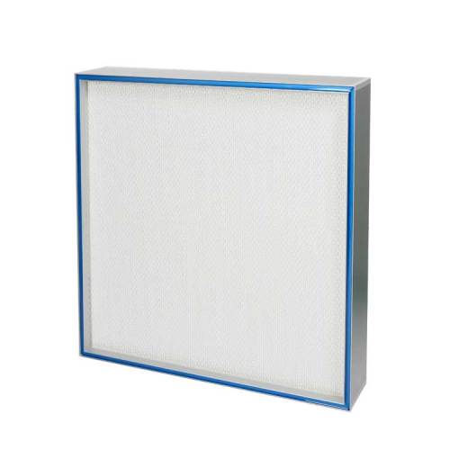 Mini-pleat Ultra Low Penetration Air Filter,  H14 Liquid Channel Close-Pleat HEPA Filter