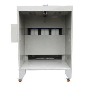 L Powder Coating Recovery Booths Filter System, Cartridge Filter Powder Coating Booth, Powder Paint Booth