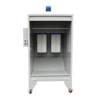 M Small Powder Coating Booth with Filter System,  Spray Booth Powder Coating, Coating Booth Manufacturers