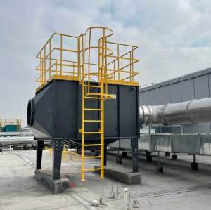 Industrial Activated Carbon Absorption Tower, VOCS Absorb Carbon Box for Sale, Volatile Gas Carbon Absorption Machine