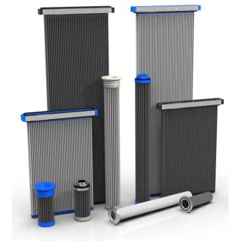 Delta 2 Sintered PE Polyethylene Filter Element, Pure Surface Filtration For Abrasive Dust, Herding Delta2