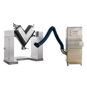 V Blender Machine Dust Collector, V-Type Mixer  Dust Control Machine, V-Blending Dust Extractor