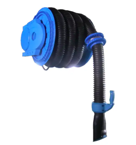 Spring Operated Hose Reels Exhaust System for Car Repairing Shop, Vehicle Exhaust Hose Reels