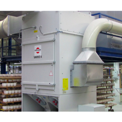 KELLER VARIO ECO Type Dust Collector-For Highly Effective, Energy-efficient Dry Separation of Fine Dust
