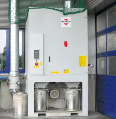KELLER L-CUT Type Dry Separator for Thermal Processes, LCUT Laser Fume Extractor