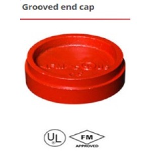 Grooved end cap