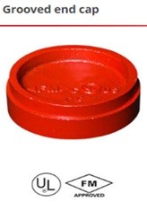 Grooved drain cap with concentric hole
