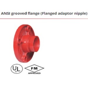 ANSI grooved flange (Flanged adaptor nipple)