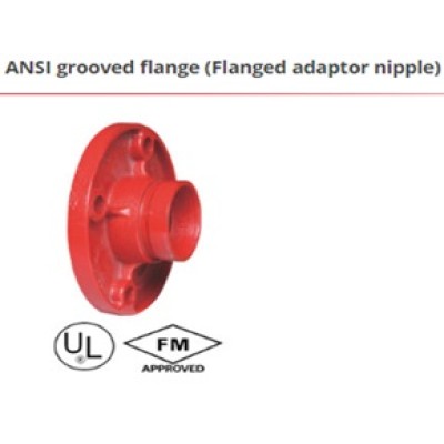 ANSI grooved flange (Flanged adaptor nipple)