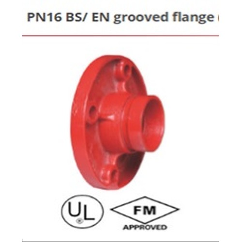 PN16 BS/EN grooved flange