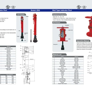Vertical Type Indicator Post