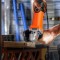LOMVUM 2000W Electric Angle Grinder Tools Machine Grinding Cutting Grinding Metal Wood